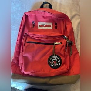 Stranger things hellfire club jansport